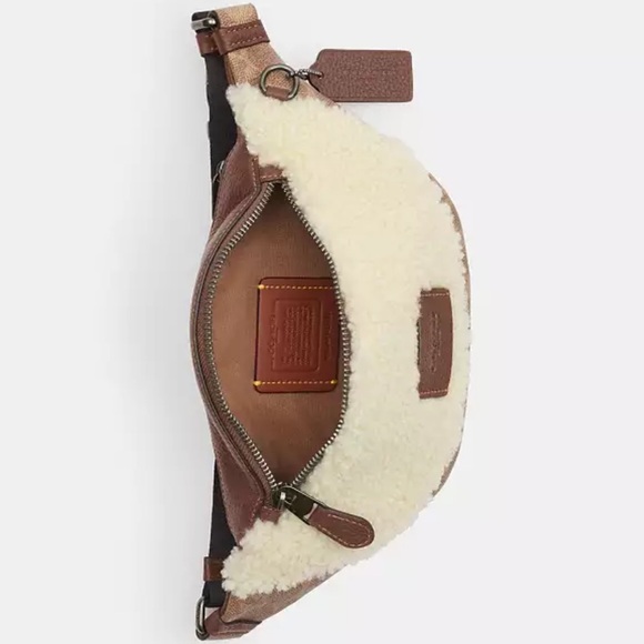 Coach Warren Mini Belt Bag In Signature Canvas nwt in packaging - Picture 3 of 7